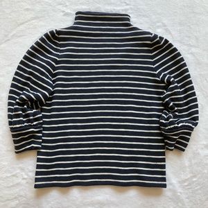 Madewell Puff Sleeve Mock Turtleneck Sweater S